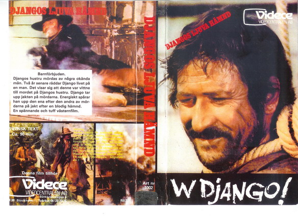 1002 Djangos Ljuva Hämnd (VHS)